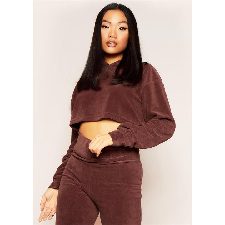 MISSY EMPIRE CROPPED HOOD