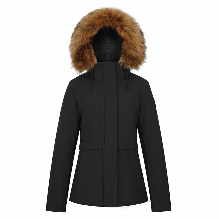 Arctic Army Rctic Fjord Parka Ld54 In Black