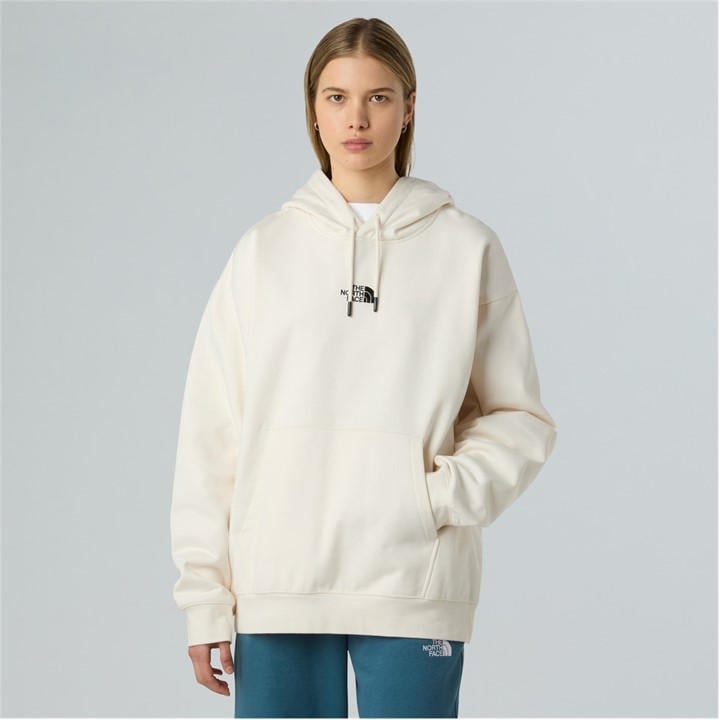 The North Face Women's White Tnf Essential Oversize Hoodie Size 12