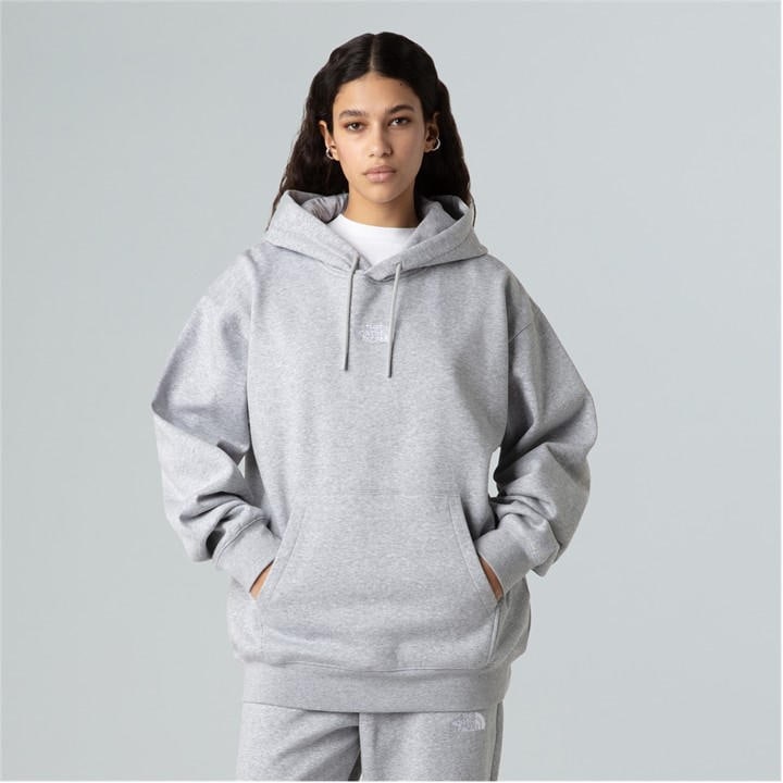 The North Face Women's Grey Tnf Essential Oversize Hoodie Size 16