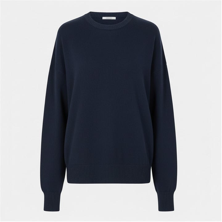 Jack Wills Women's Blue Vintg Crew Jumper Ld54