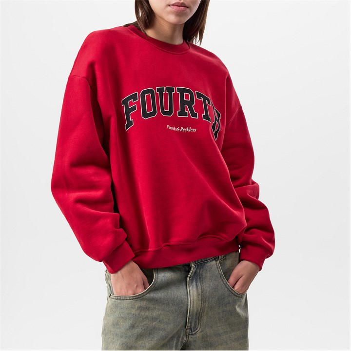 4TH & RECKLESS FOURTH OVERSIZED SWEATSHIRT