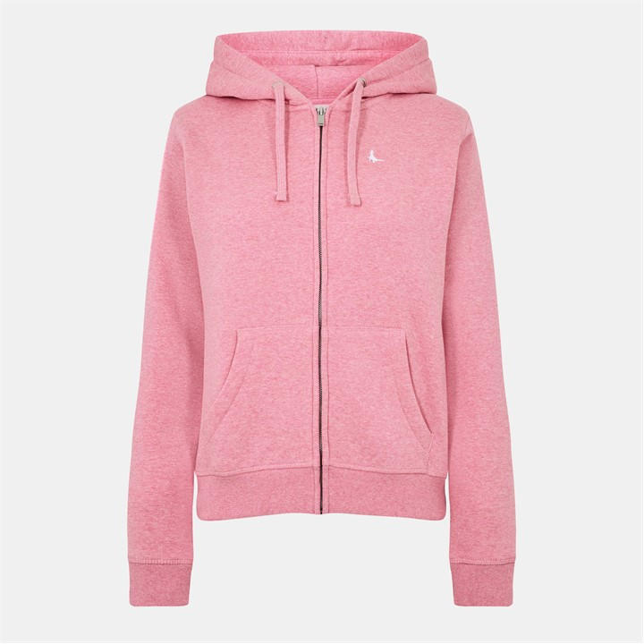 Jack Wills Pheasant Logo Zip Hoodie - Pink | £40.00 | Grazia