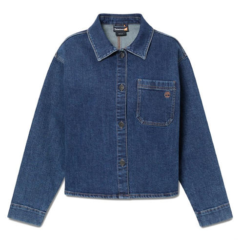 Timberland - Women's Long-Sleeve Oversized Fit Denim Jacket