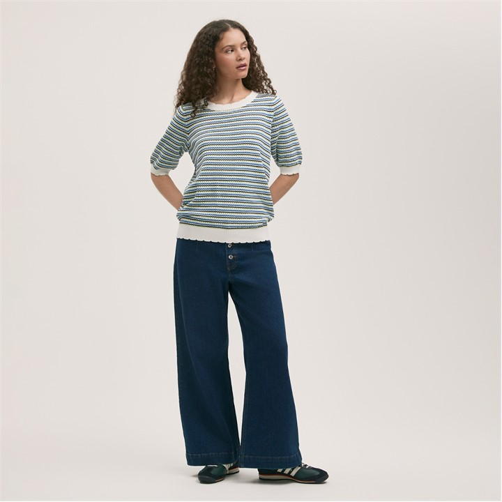 Finery Rita Knit In Blue