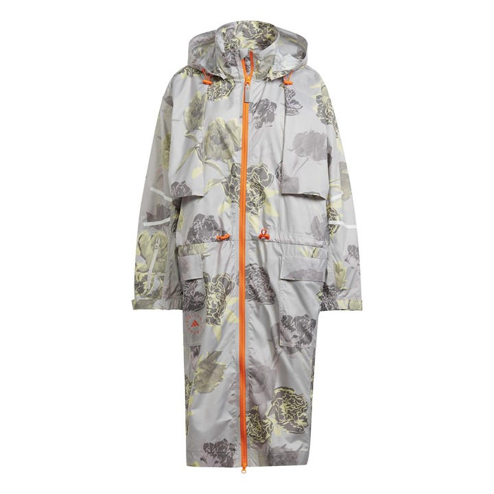 Adidas Women's Grey Asmc Sw Parka Small