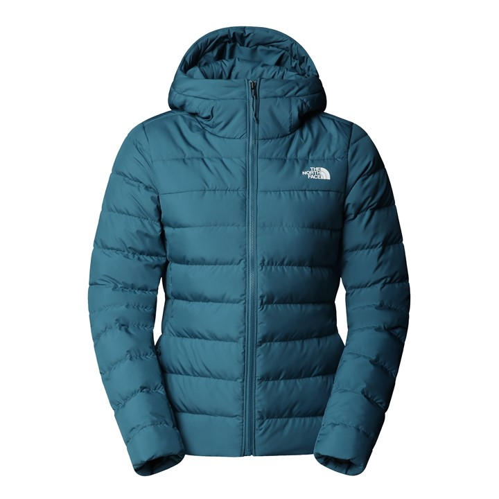 The North Face Women's Blue Aconcagua Hooded Down Jacket Size 12