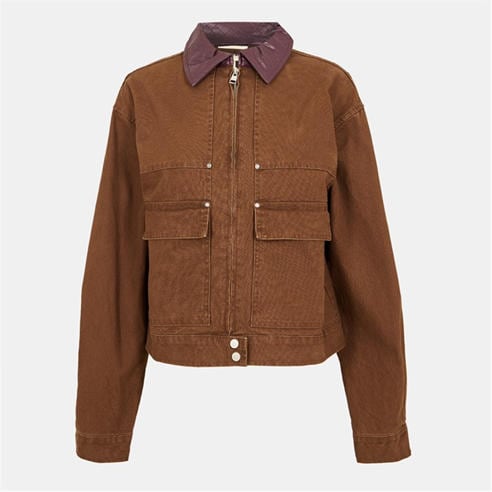 THE COUTURE CLUB - Womens Couture Club Structured Tailored Fit Barn Jacket