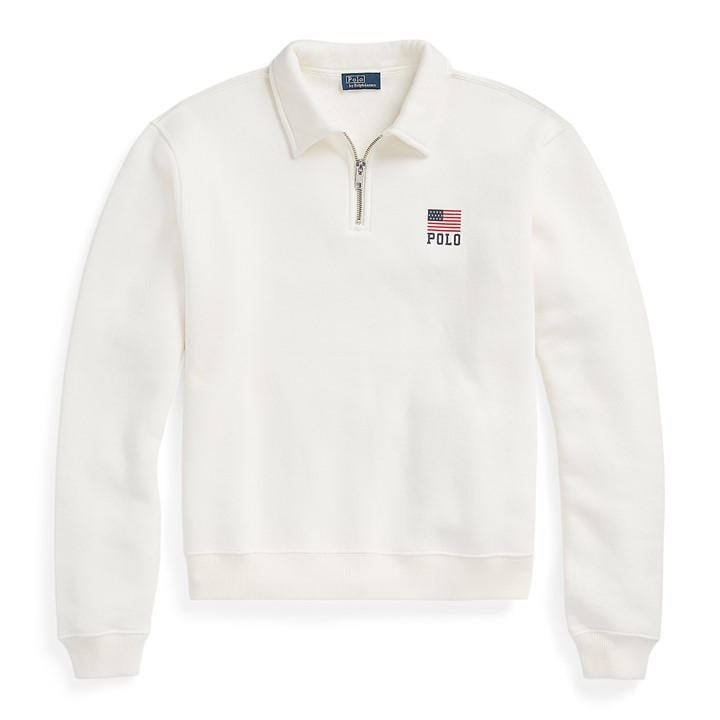 POLO RALPH LAUREN OGO FLAG QUARTER ZIP