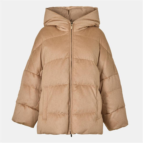 MAX MARA - Women's Desiderio Short Quilted Down Puffer Jacket