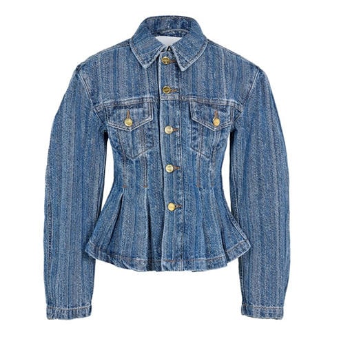 GANNI - Women's Denim Fit Jacket