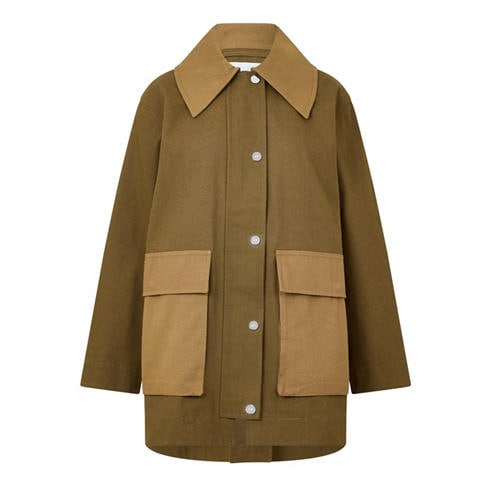 GANNI - Women's Workwear Canvas Barn Jacket