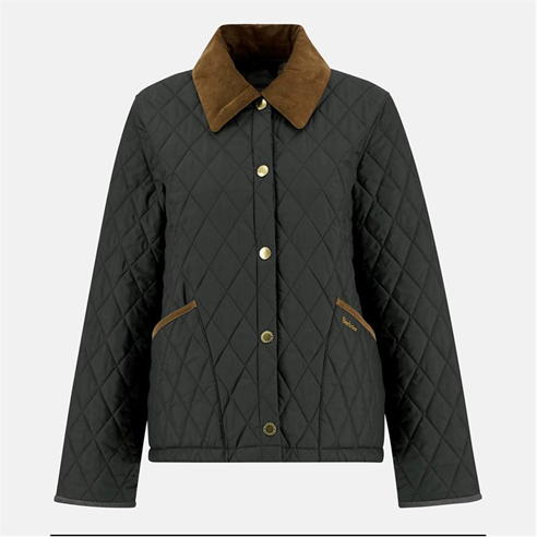Barbour - Icons Cropped Liddesdale Quilted Jacket