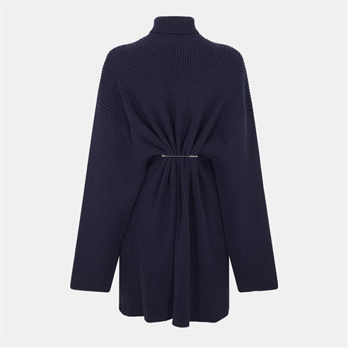 BALENCIAGA - Women's Bal Pinch Mini Knitted Jumper Dress