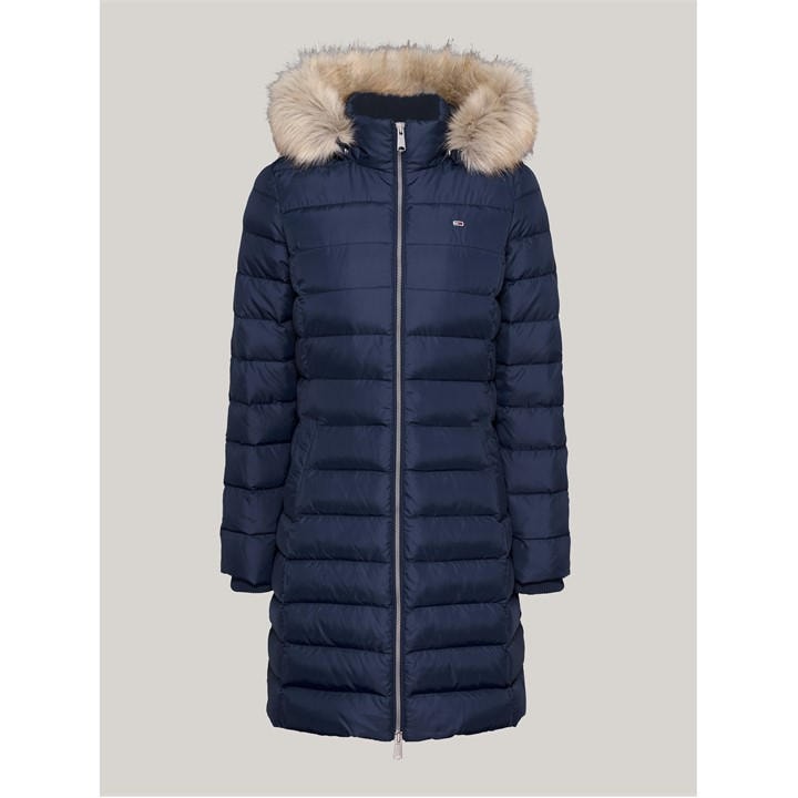 Tommy Jeans Ess Mid Jkt Ld54 In Blue