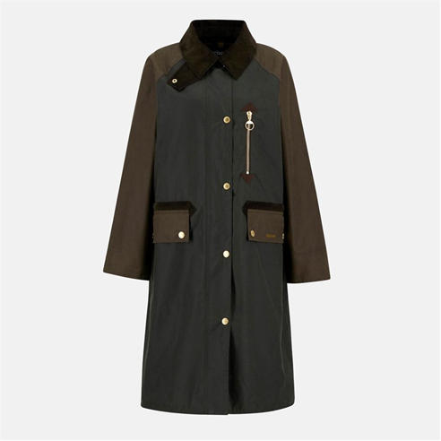 Barbour - Evette Waxed Car Coat