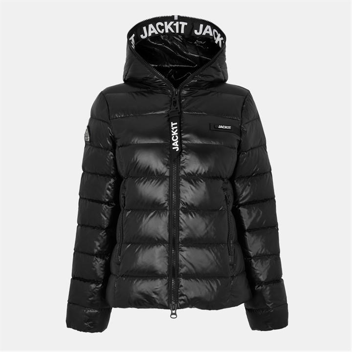 Jack1t Racer Puffer Ld54 In Black