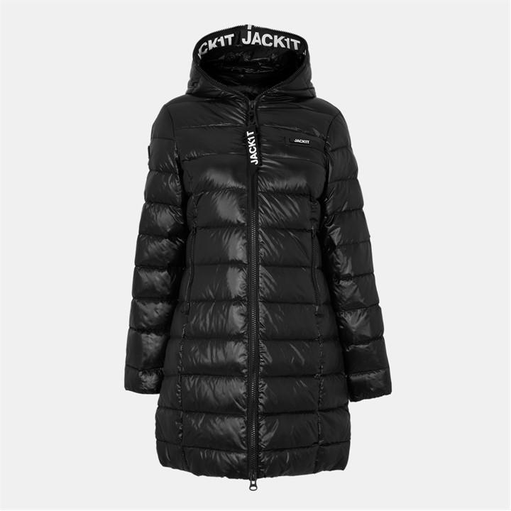 Mink - JACK1T - Women's Slick Insulated Long Puffer Jacket