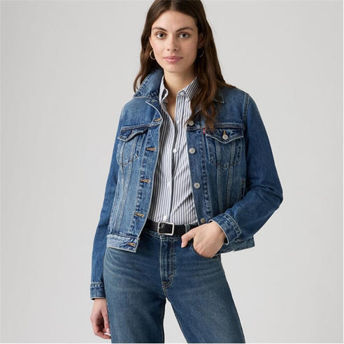Levis - Original Trucker Black Air
