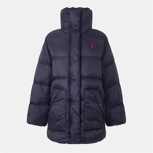 POLO RALPH LAUREN - Women's  Quilted Hip-Length Short Puffer Jacket