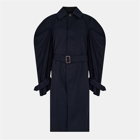 BALENCIAGA - Women's Oversized Water-Resistant Trench Coat