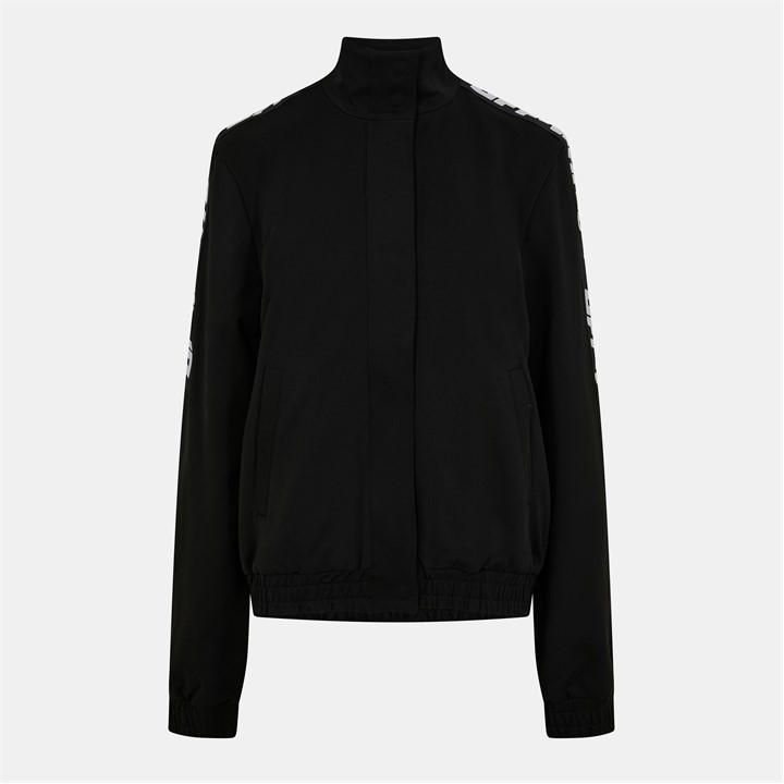 Off White Women's Black Off Track Jkt Size 12