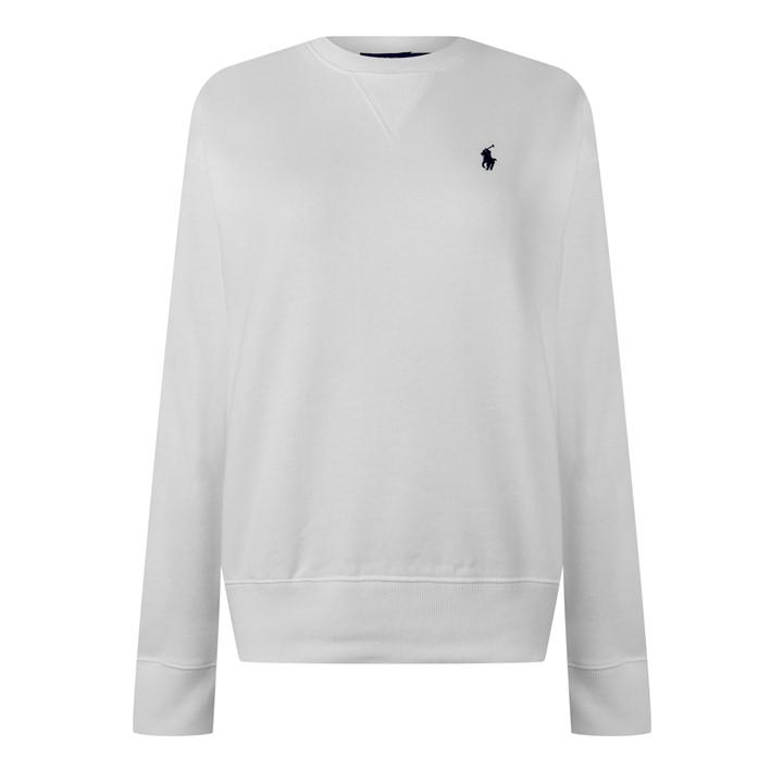POLO BLACK - POLO RALPH LAUREN - Fleece Crew Sweater