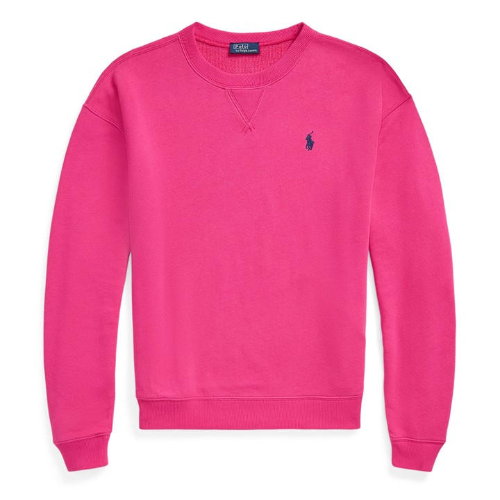 POLO BLACK - POLO RALPH LAUREN - Fleece Crew Sweater
