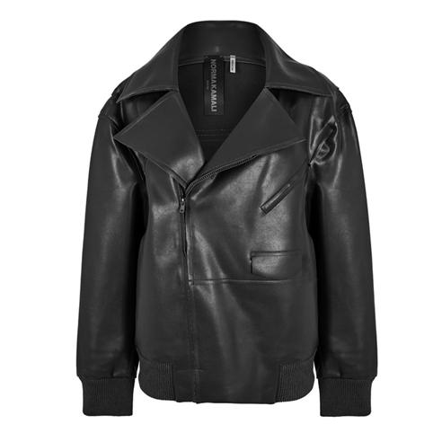 NORMA KAMALI - Women's Moto Bomber Jacket