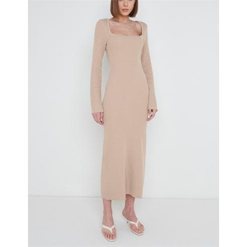 Pretty Lavish - Women's Knitted Jumper Dress