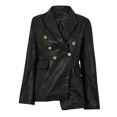 DONNA KARAN - Women's Leather Jacket