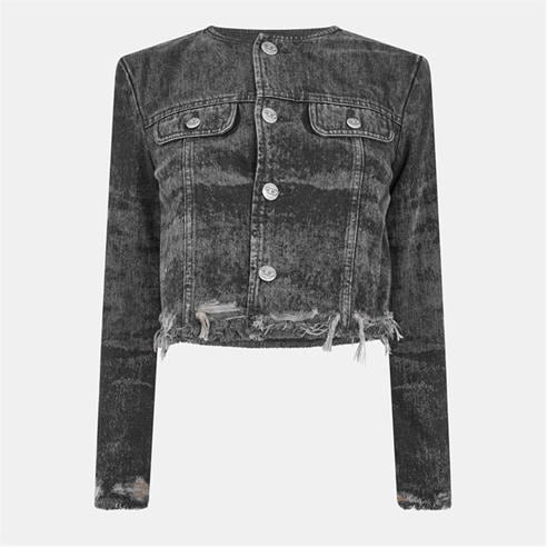 DIESEL - Womens De-Graffy-Fsh Denim Jacket