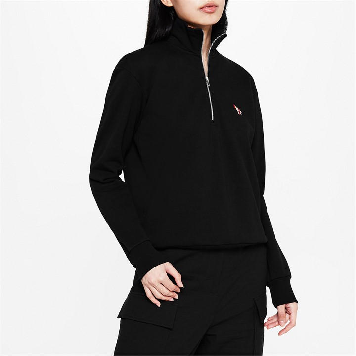 PS BY PAUL SMITH ZEBRA ZIP SWEATSHIR