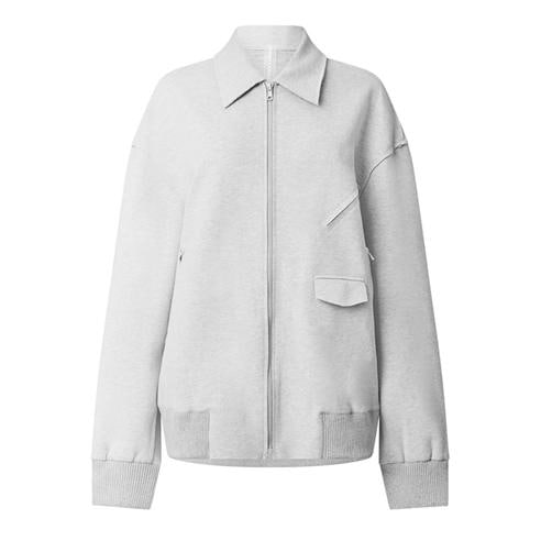 NORMA KAMALI - Women's Overshirt Bomber Jacket