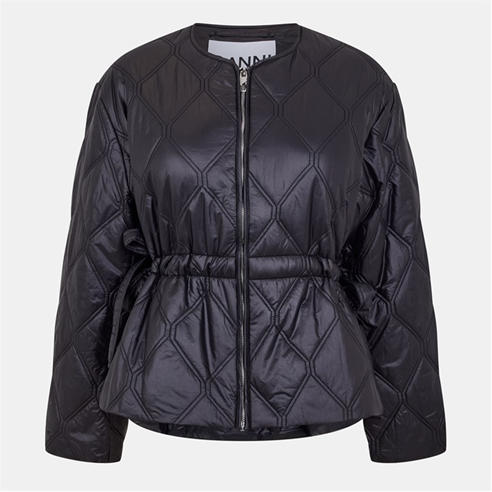 GANNI - Ganni Shiny Qlt Jkt Ld99