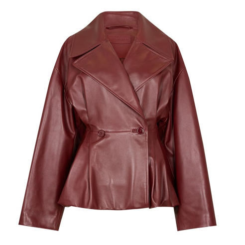 BALENCIAGA - Women's Leather Jacket