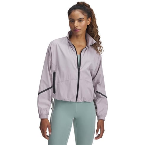 Under Armour - Women's Woven Sheen Performance Training Jacket