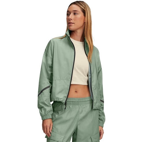 Under Armour - Women's Woven Sheen Performance Training Jacket
