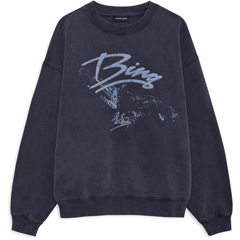 ANINE BING - Womens Crew Sweatshirt