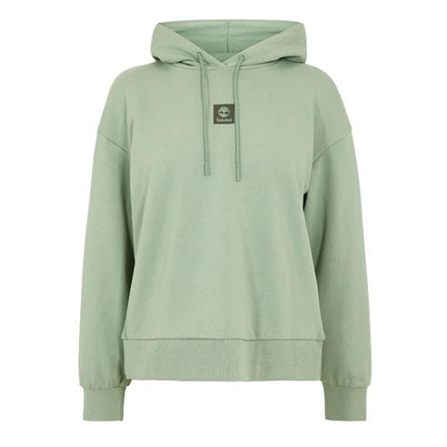Timberland - Women's Stack Logo Loop Back Pull Over Hoodie