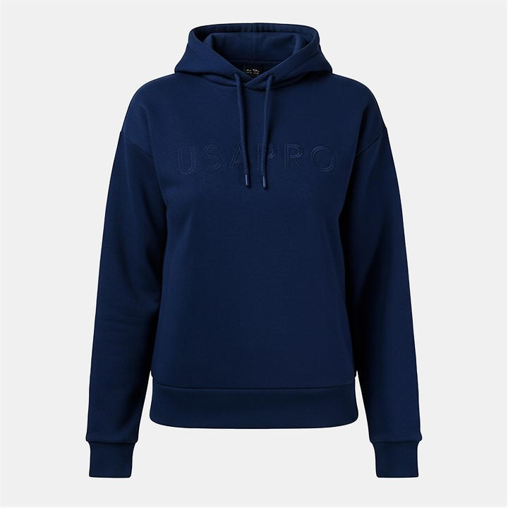 Usa Pro Women's Blue Classic Logo Hoodie