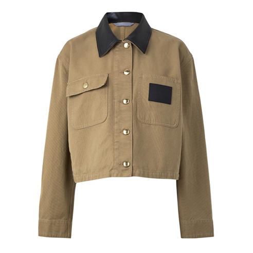 BALENCIAGA - Women's Heavyweight Cotton Coach Jacket