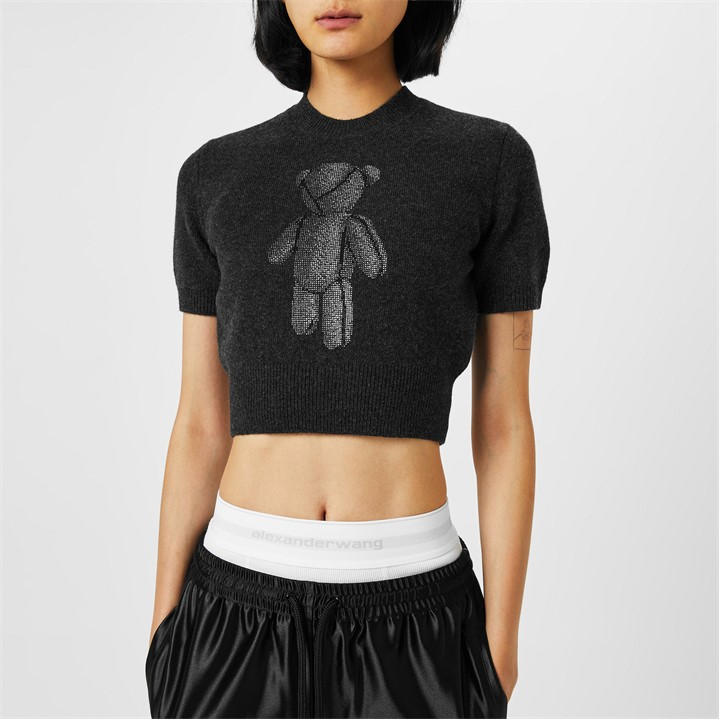 ALEXANDER WANG BEIRESS WOOL CREWNECK