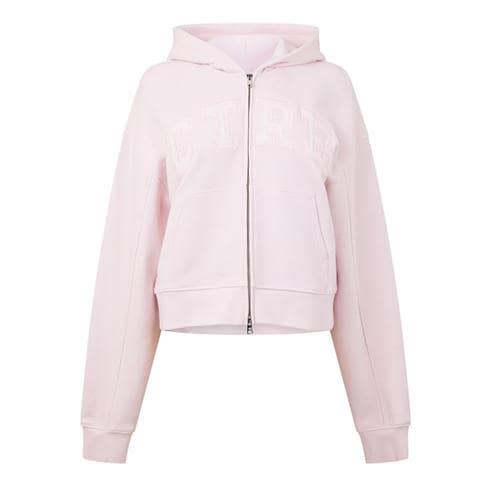 THE COUTURE CLUB - Womens CTRE Applique Zip Hoodie