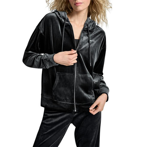 DKNY - Women's Sport Velour Full Zip Hoodie