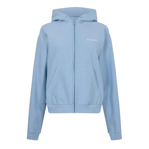 BALENCIAGA - Women's Bal Back Dry Zip Hoodie