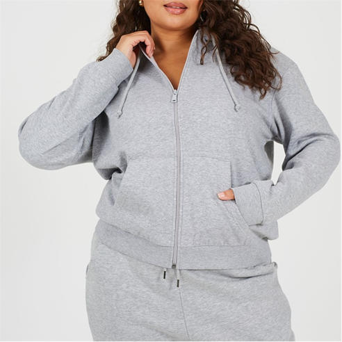 Brave Soul - BS Plus Size Classic Zip Through Hoodie with Pockets