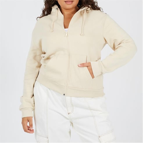 Brave Soul - BS Plus Size Classic Zip Through Hoodie with Pockets