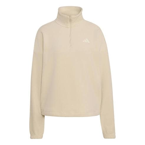 adidas - Women's Polar Fleece Quarter-Zip Hoodie
