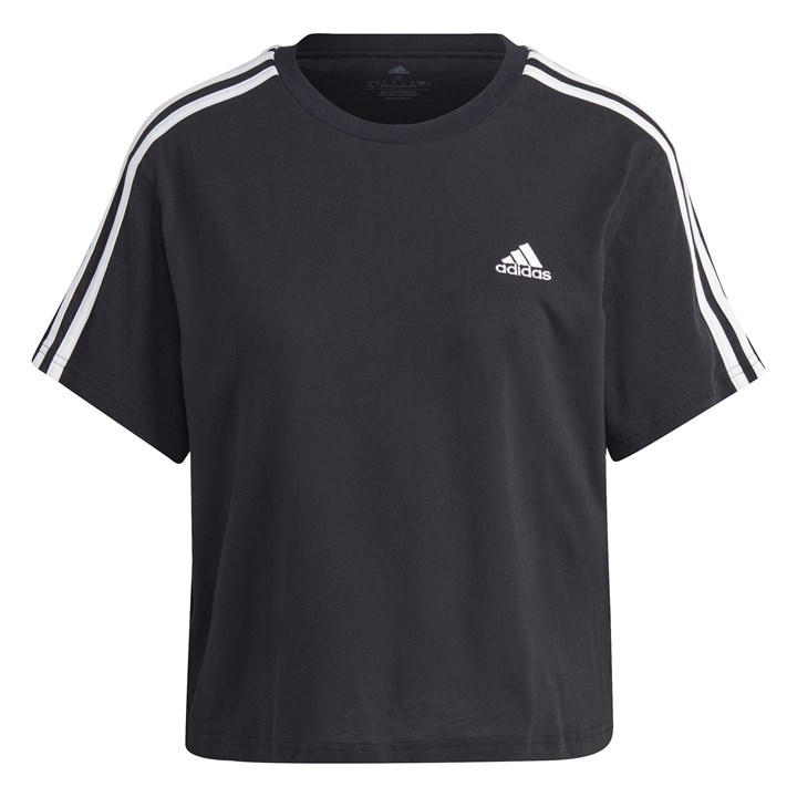 ADIDAS ORIGINALS 3S CROP T SHIRT WOMEN